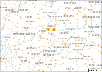 map of Pīnjā\