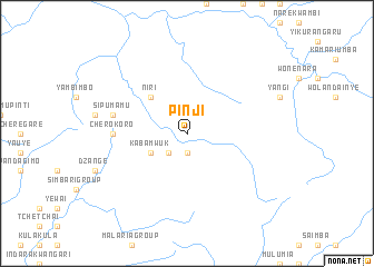 map of Pinji