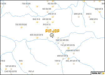 map of Pinjop