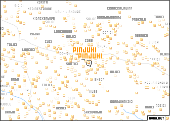 map of Pinjuhi