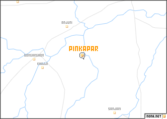map of Pinkāpār
