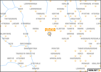 map of Pinka