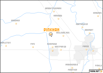 map of Pinkham