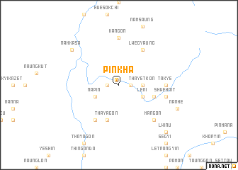 map of Pinkha