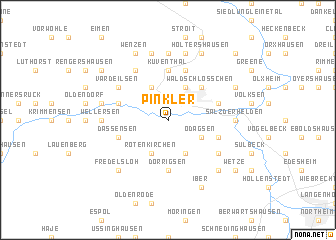 map of Pinkler