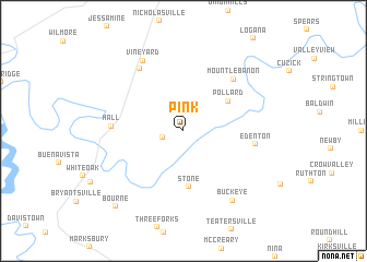 map of Pink