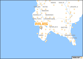 map of Pin-lang