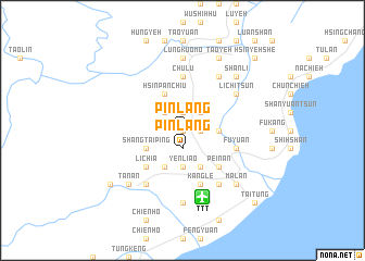 map of Pin-lang