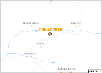 map of Pinllopata