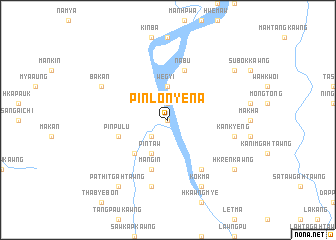 map of Pinlôn-yena