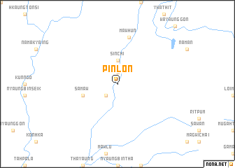 map of Pinlôn