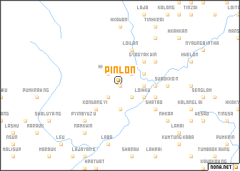 map of Pinlôn