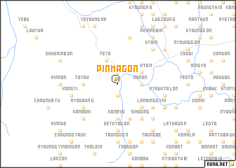 map of Pinmagon