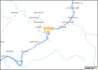 map of Pinma