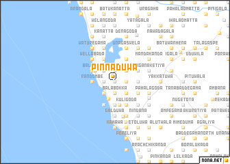 map of Pinnaduwa