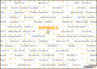 Pinnawala (Sri Lanka) map - nona.net