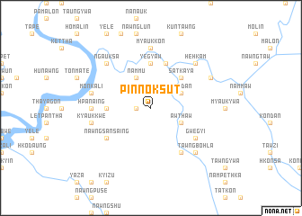 map of Pinnoksut