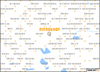 map of Pinnowhof