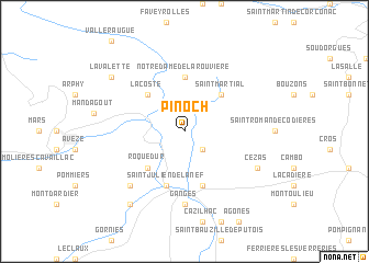 map of Pinoch