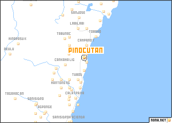 map of Pinocutan