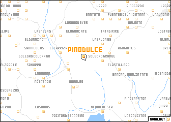 map of Pino Dulce