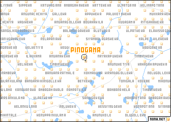 map of Pinogama