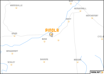 map of Pinola