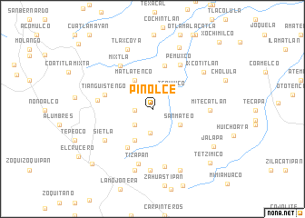 map of Pinolce