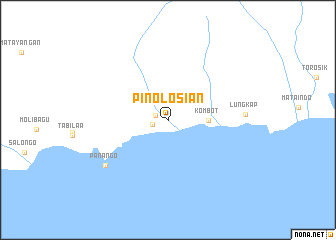 map of Pinolosian