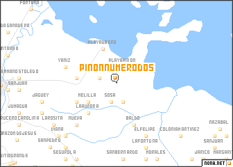 map of Piñón Número Dos