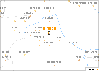 map of Pinopa