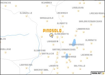 map of Pino Solo