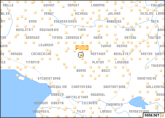 map of Pino