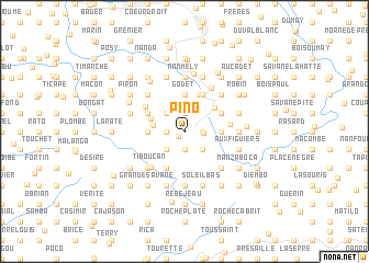 map of Pino