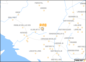 map of Pino