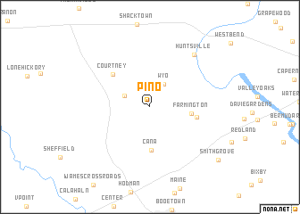 map of Pino