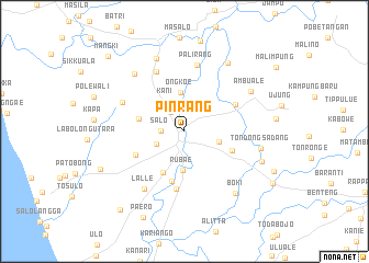 map of Pinrang