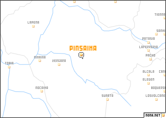 map of Pinsaima