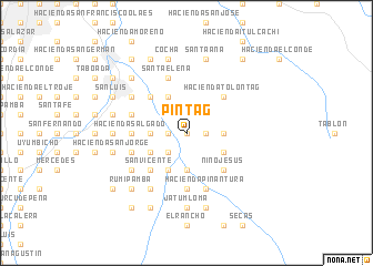 map of Pintag