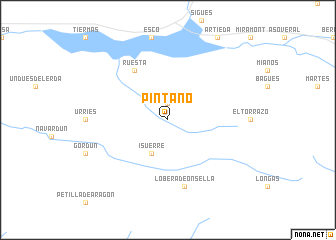 map of Pintano