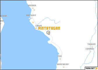 map of Pintatagan