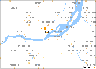 map of Pinthet