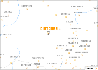 map of Pintones