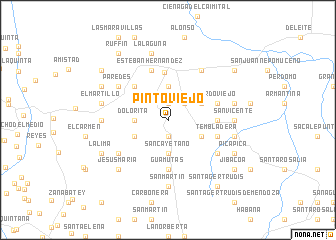 map of Pinto Viejo
