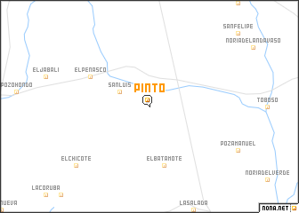 map of Pinto