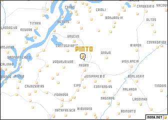 map of Pinto