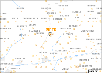 map of Pinto