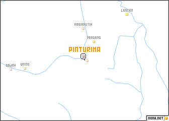 map of Pinturima