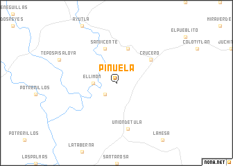 map of Piñuela