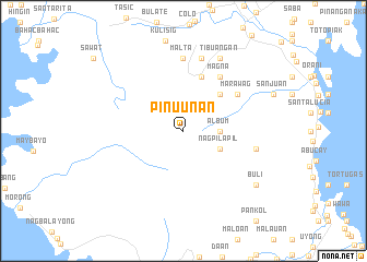 map of Pinuunan